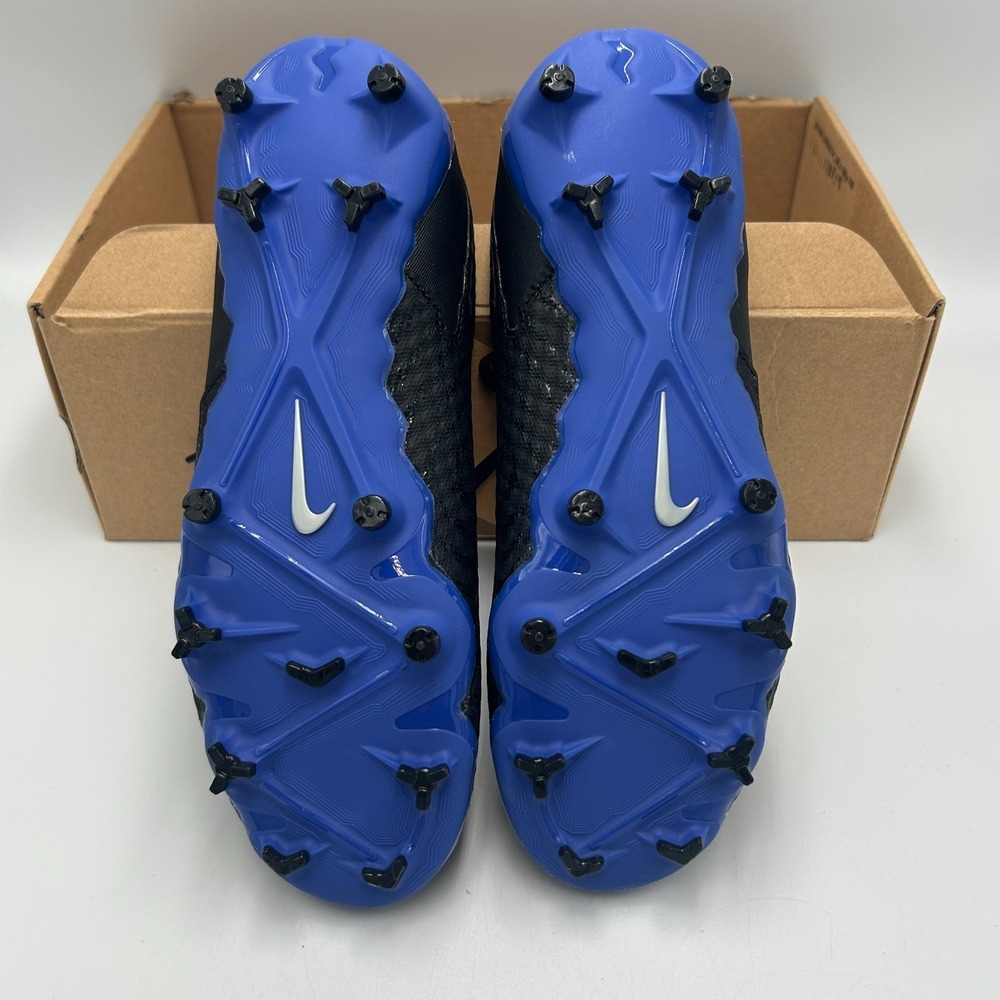 Nike Phantom GX Soccer Cleats DD9473-040 BlackChrome Hyper Royal SZ M 5/W 6.5 - Picture 8 of 13